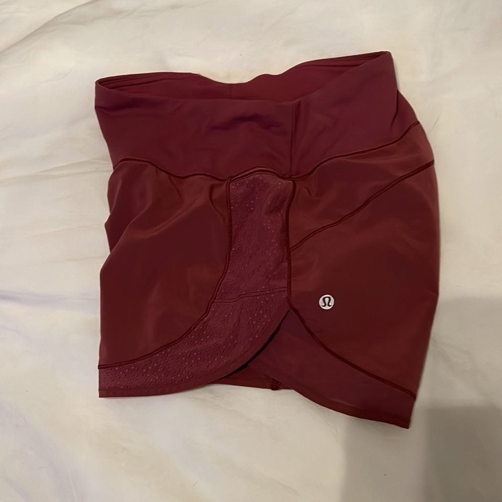 Lululemon pink running shorts - Picture 3 of 3